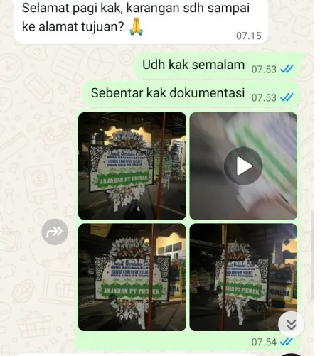 Pengiriman Papan Bunga Selamat Grogol Cilegon
