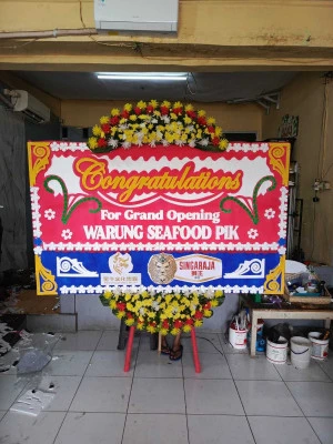Papan Bunga di Grogol Cilegon